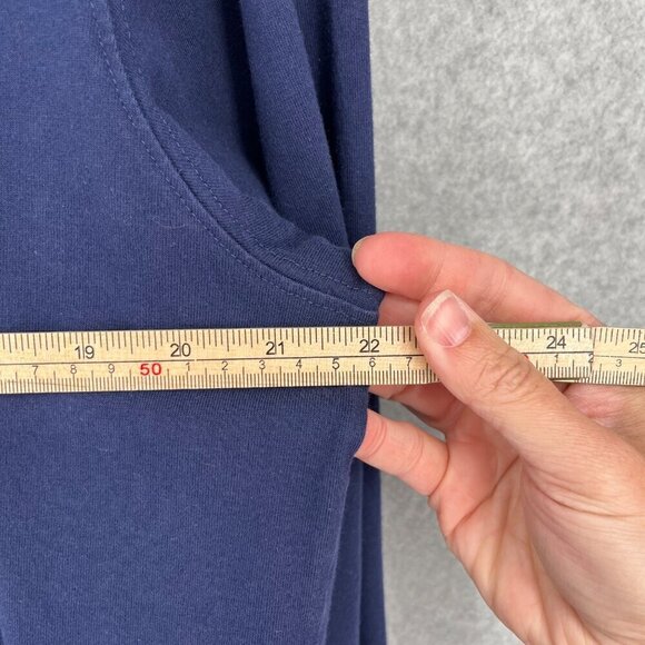 LL Bean Mens Long Sleeve Bean Boot Graphic Shirt Size L Tall Blue Outdoor GORP - Picture 9 of 10